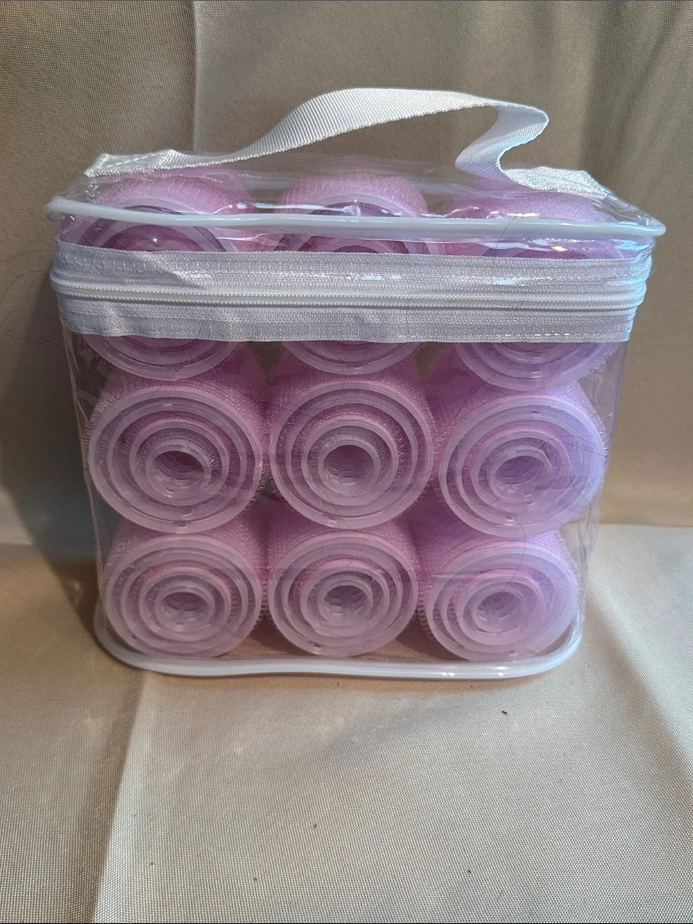 Brand New No-Heat Hair Roller Set 3 Sized Curlers & Case